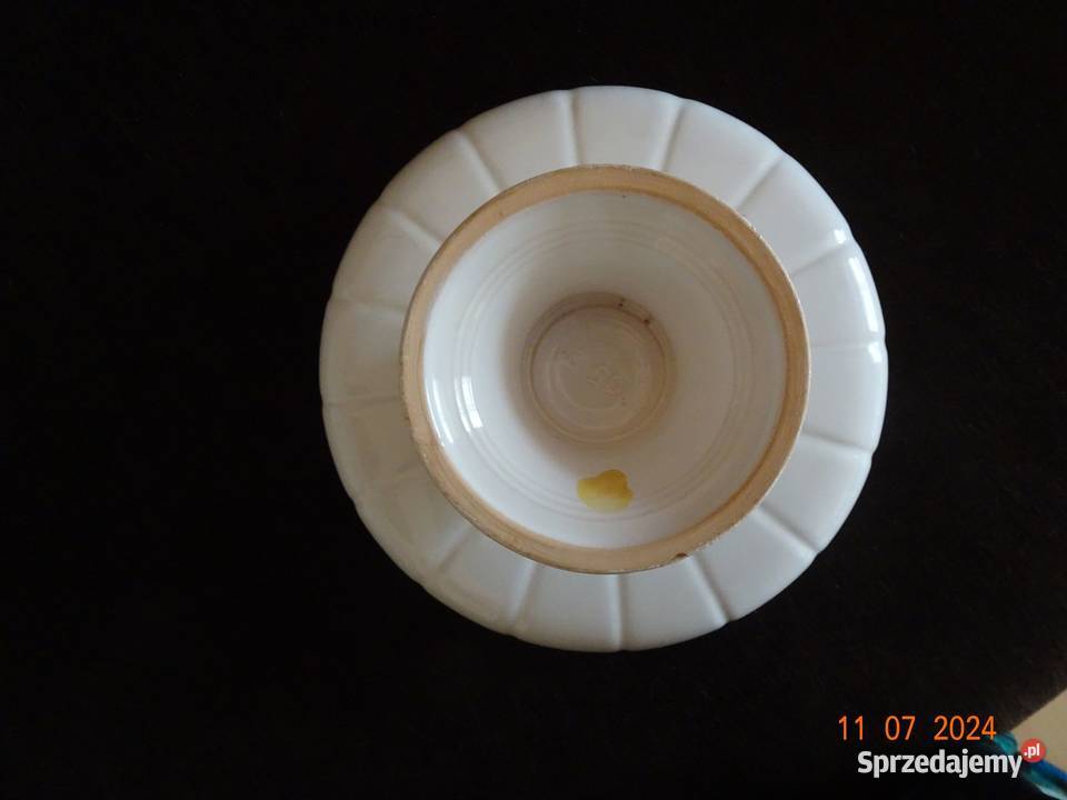 Ceramiczna patera biały małopolskie Kraków