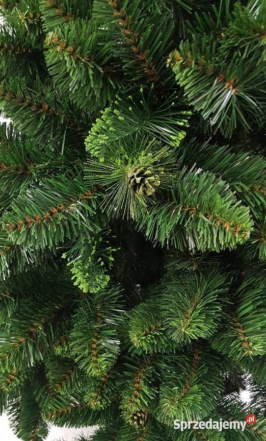 Choinka sztuczna Sosna Zielona z szyszkami Dekoracje świąteczne Bielsko-Biała