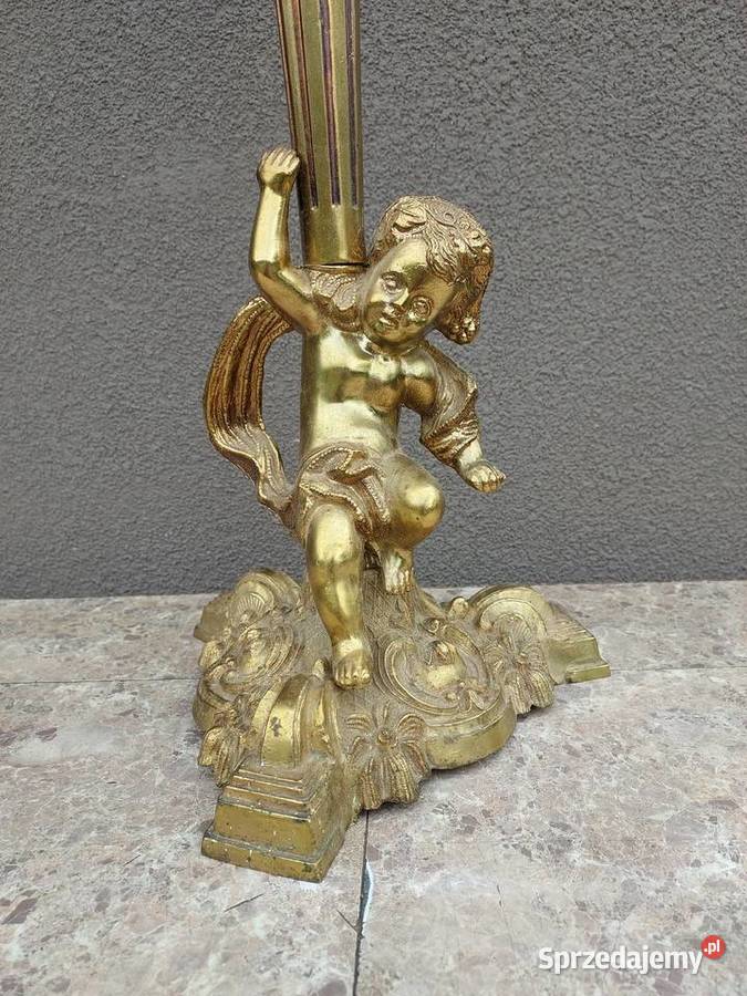 Ozdobna podstawa lampy świecznika itp amor metal Tczew