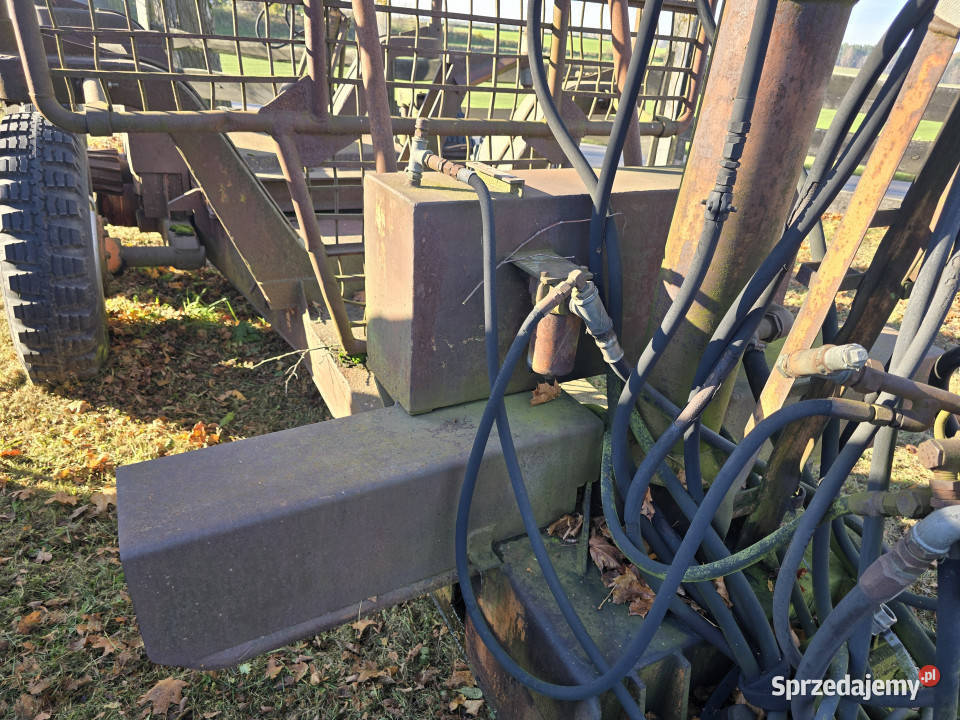 Przyczepa leśna do zrywki duża 1215 ton Leśnictwo warmińsko-mazurskie Litwinki sprzedam