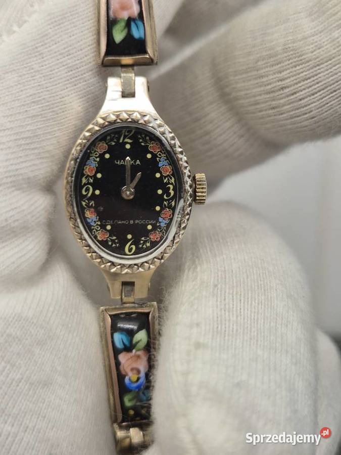 Piękny zegarek damski Czajka ceramika śląskie Chorzów sprzedam