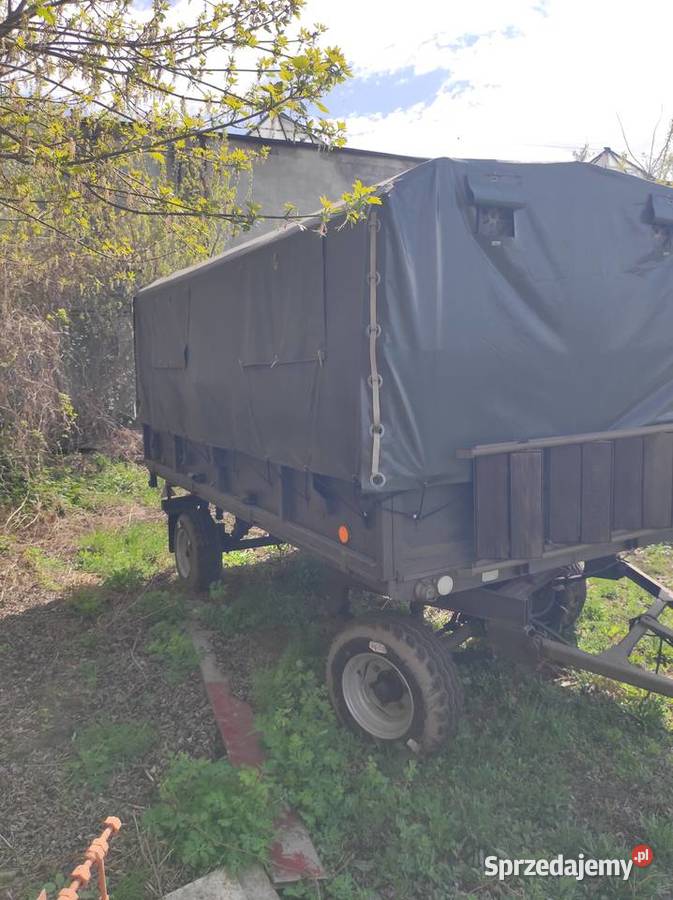 Przyczepa d46 45 tony stan perfekcyjny z wojska świętokrzyskie Ostrowiec Świętokrzyski