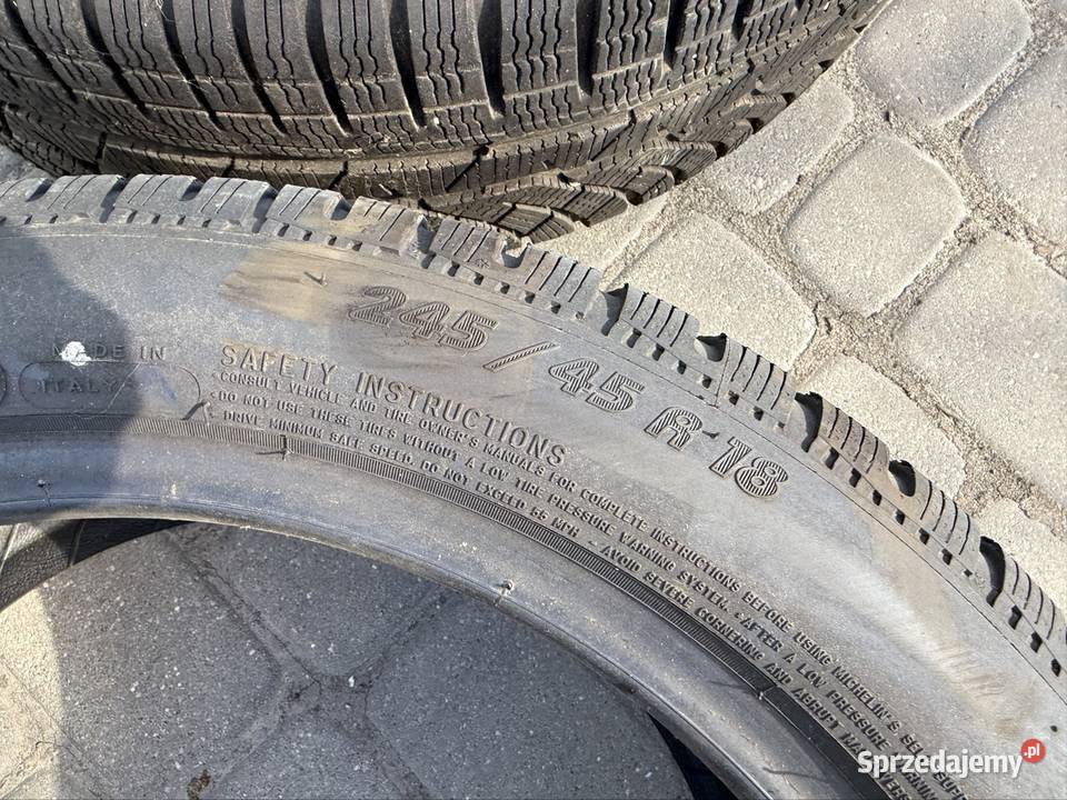 Opony zimowe Michelin 3454518 2022r Opony i felgi Fałków sprzedam