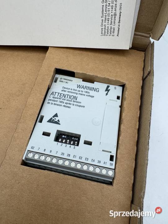 Lenze E82ZAFSC IO Modul Warszawa