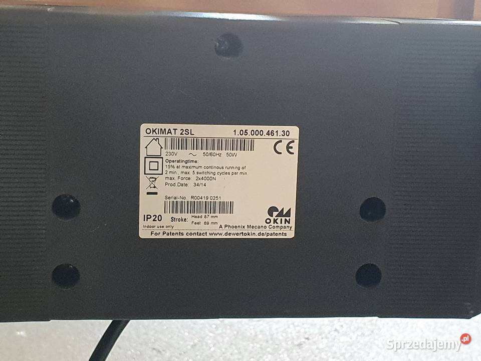 Łóżko sypialniane 180x200 Stelaże elektrycznie Łóżka Szymanowice