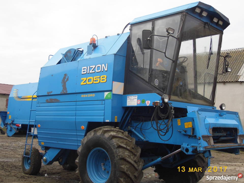 SPRZEDAM KOMBAJN BIZON REKORD ZO58 pomorskie Janiszewko