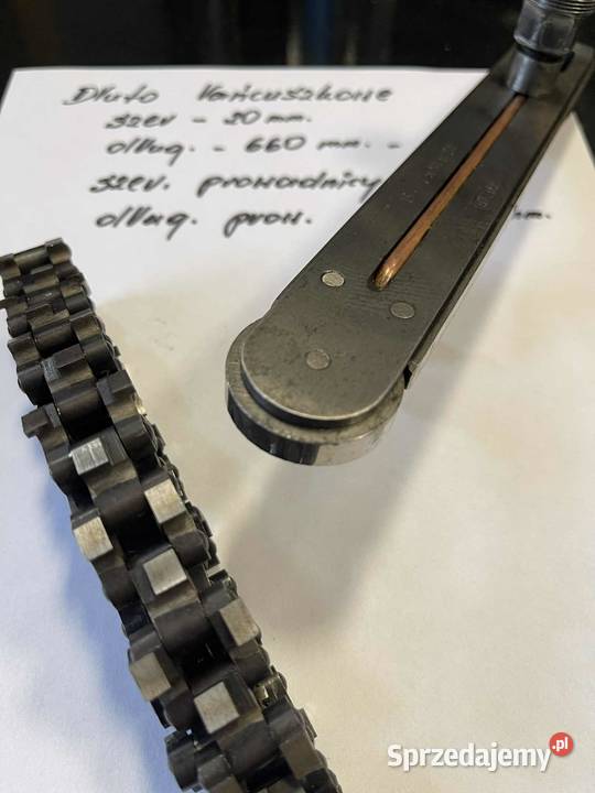 Dłuto łańcuszkowe 20mm dłutownica Dłuta Czarna