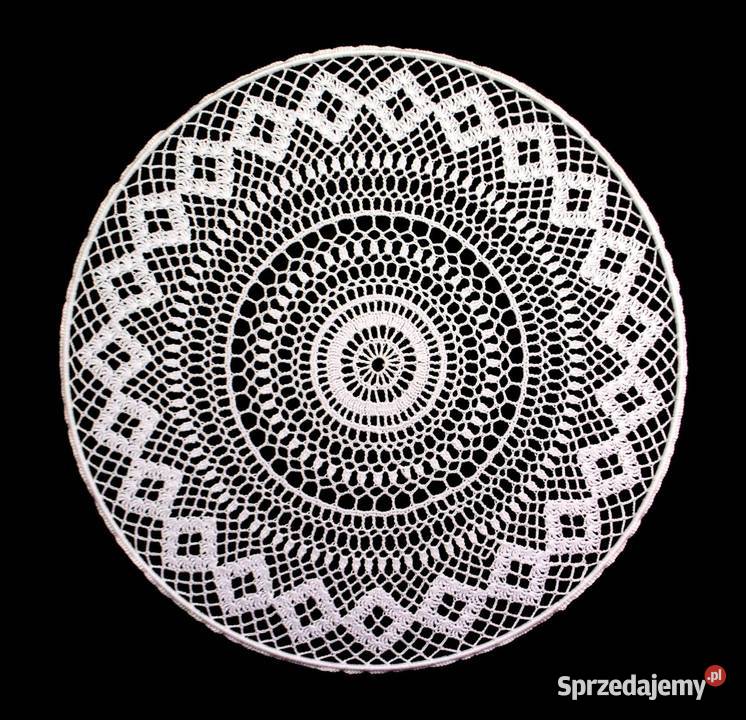 Zawieszka ozdoba na okno szydełkowa 40 Z203