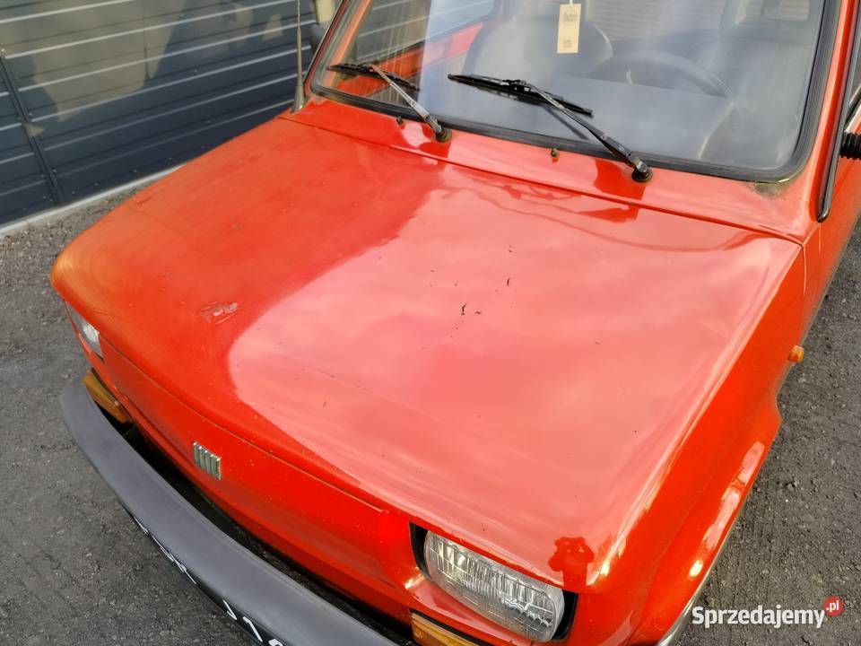 Fiat 126p Maluch Reklama manualna Zaborów