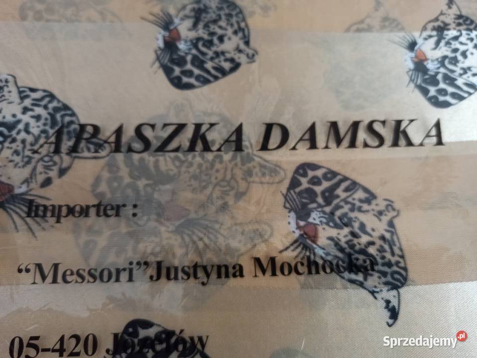 Chusta Apaszka Nowa Dla kobiet podlaskie Białystok