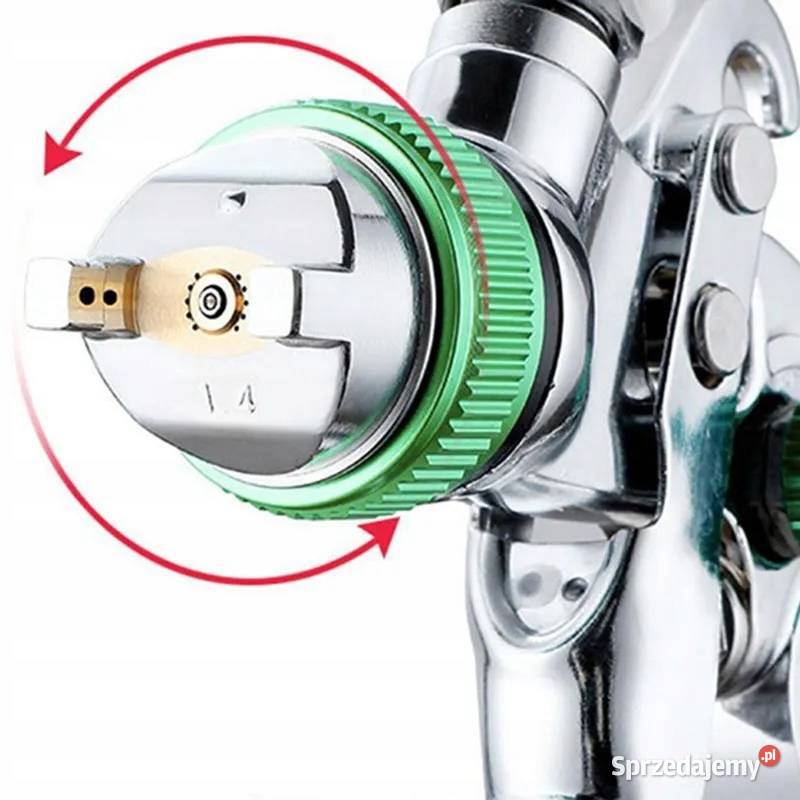 Pistolet Lakierniczy HVLP 4 Dysze 1425 mm Ludźmierz sprzedam