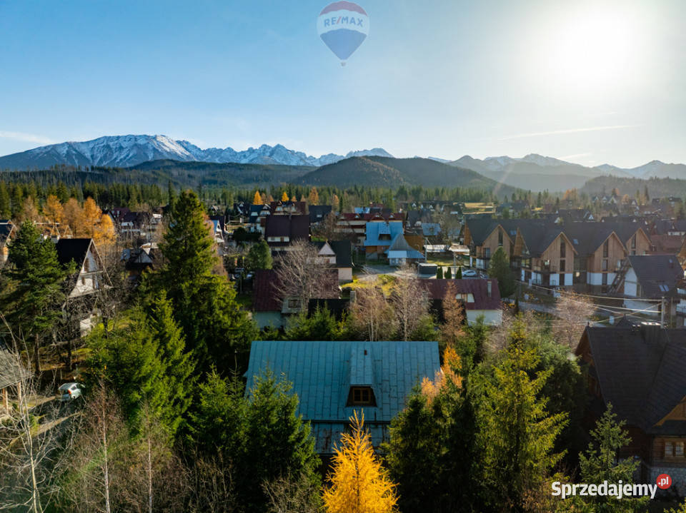 Dom w Zakopanem z projektem przebudowy 7697zł/m2