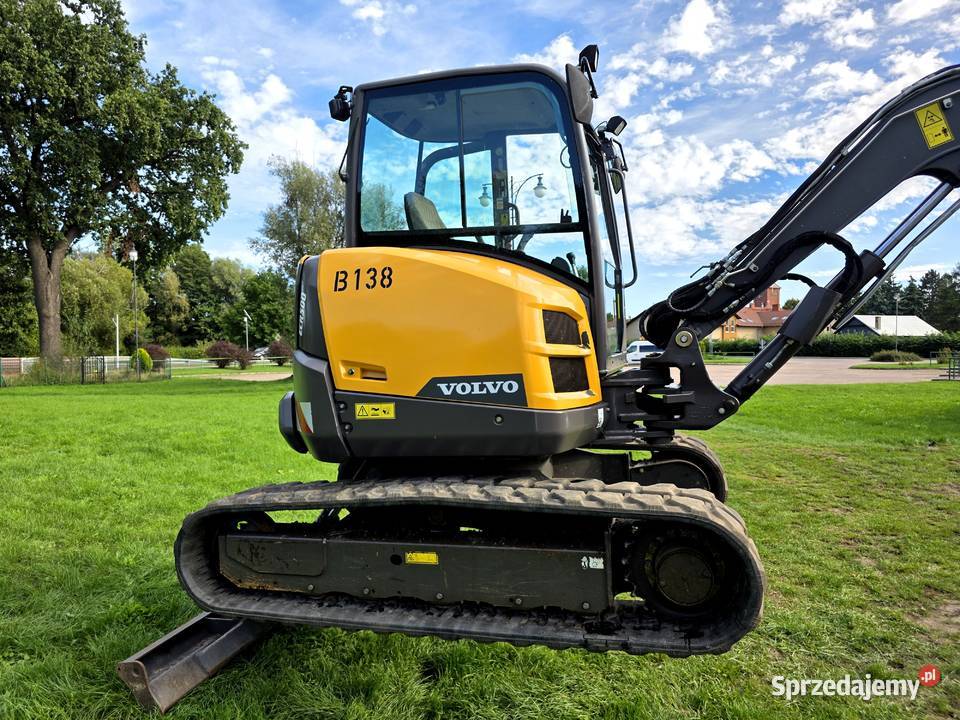 VOLVO ECR50D minikoparka o wadze 5 ton 2018 2348 Rok produkcji 2018 Zielona Góra