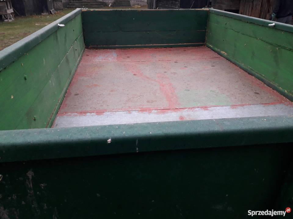 Przyczepa jednoosiowa mazowieckie Rudka sprzedam