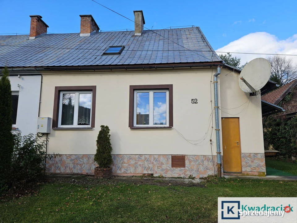 Sprzedam dom bliźniak 90m2 Cisna