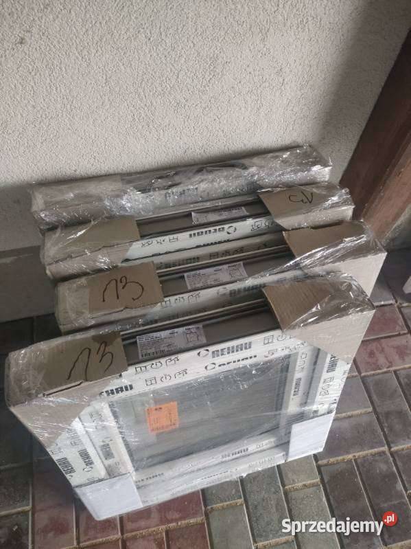 Okno PCV 56x54 nowe Budowa Rzeszów sprzedam