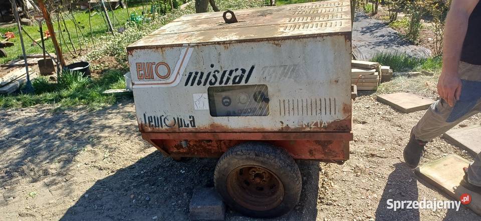Sprężarka kompresor srubowy mistral europa 1800 Kompresory Wieliczka sprzedam