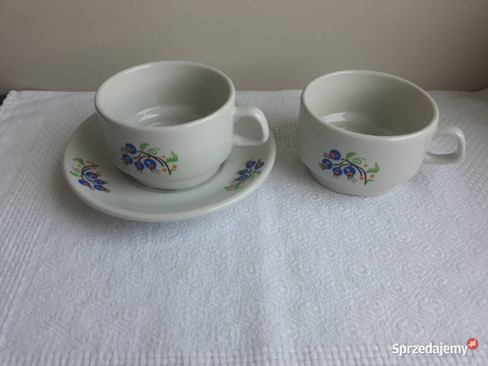 komplet filiżanek na prezent plus filiżanka Gdańsk