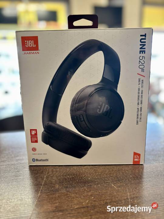 Słuchawki bezprzewodowe nauszne JBL Tune 520BT Elbląg