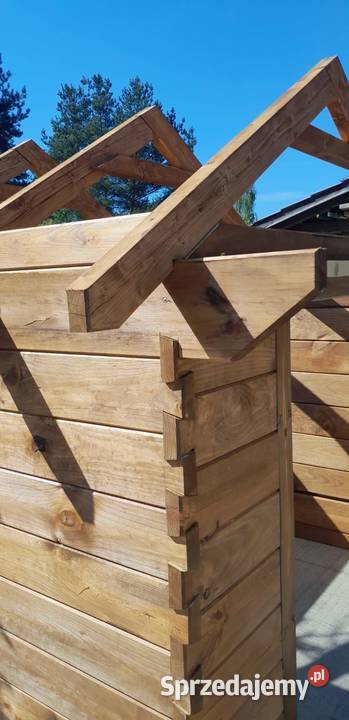 Sauna drewniana domek