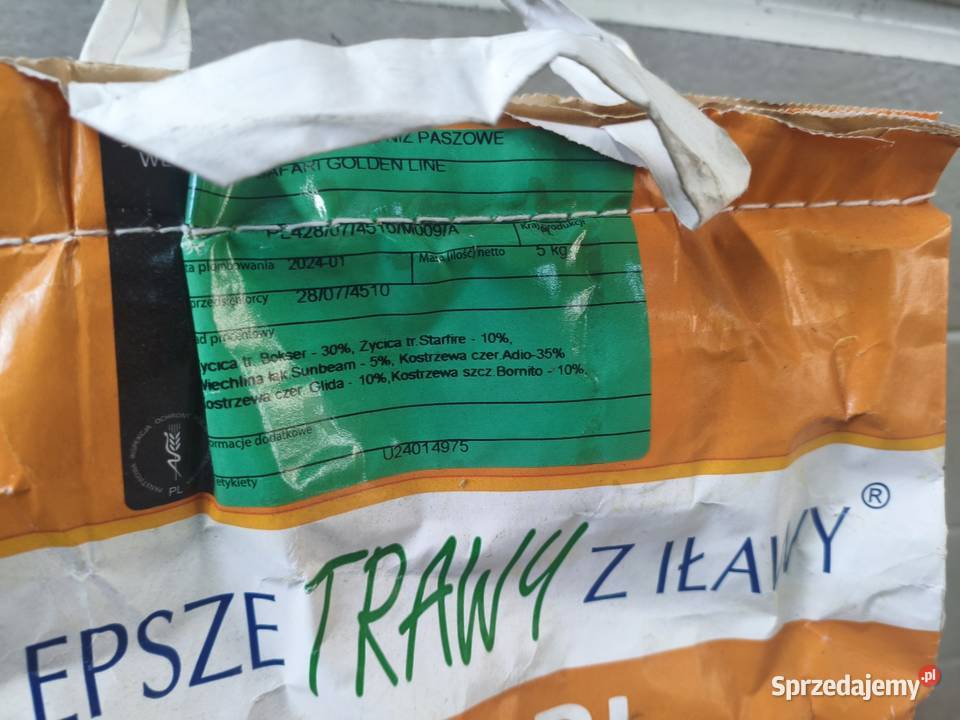 Nasiona trawy Tarnowskie Góry