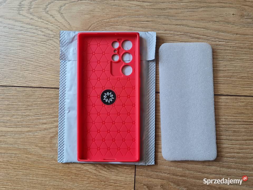 Etui, case, Samsung S22 Ultra 5G, czerwone, uch. magnetyczny