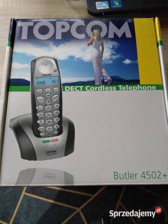 Telefon stacjonarny bezprzewodowy Topcom