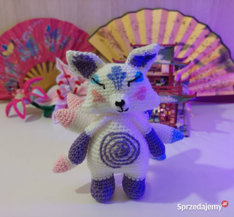 Maskotka Kitsune 9 ogonów sprzedam