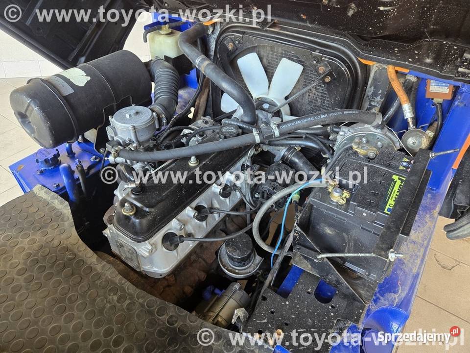 Wózek widłowy TOYOTA 5FG30 wolny skok przesuw b Mysłowice