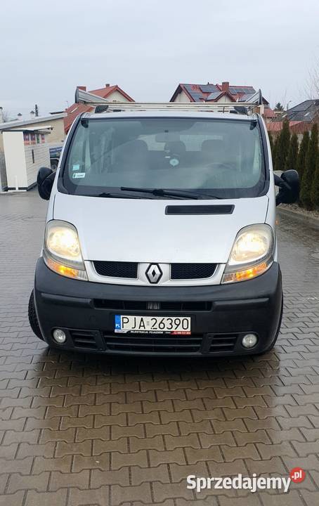 Renault Trafic 25dci brygadówka 5 osób Dąbrowa