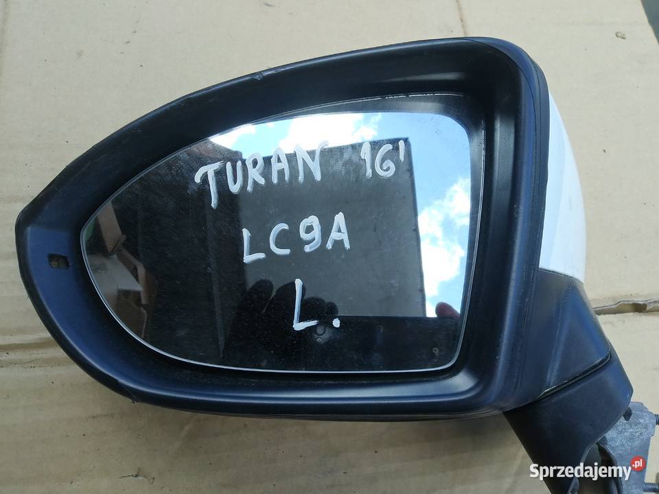 VW Touran III 16 lusterko lewe LC9A Lusterka zewnętrzne Dębno
