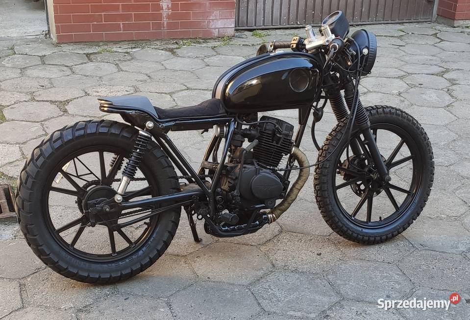 Cafe racer scrambler bobber Zipp zv 125 Szczecin