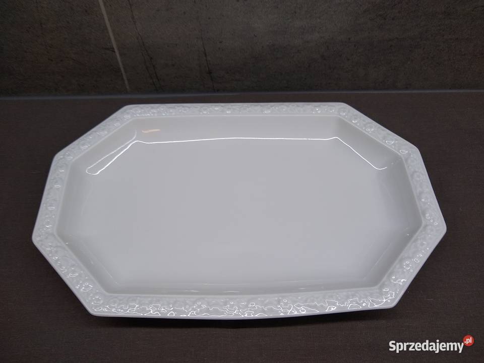 Duży półmisek Rosenthal Biała Maria 38 Kalisz