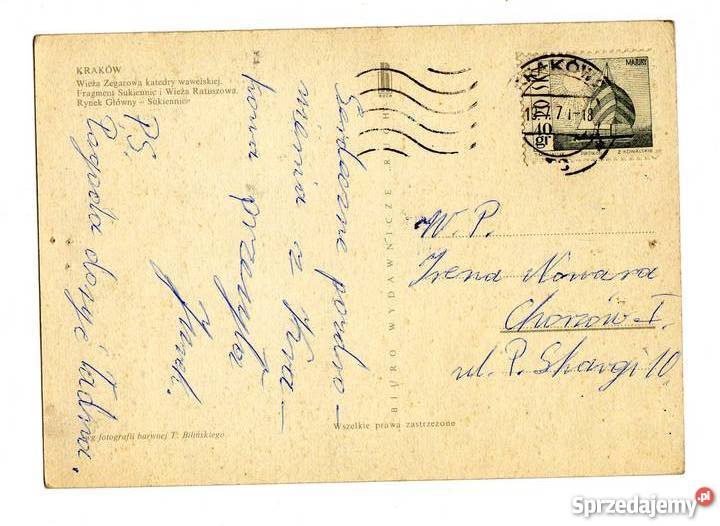 KRAKÓW POCZTÓWKA WIELOWIDOKOWA Krynki sprzedam