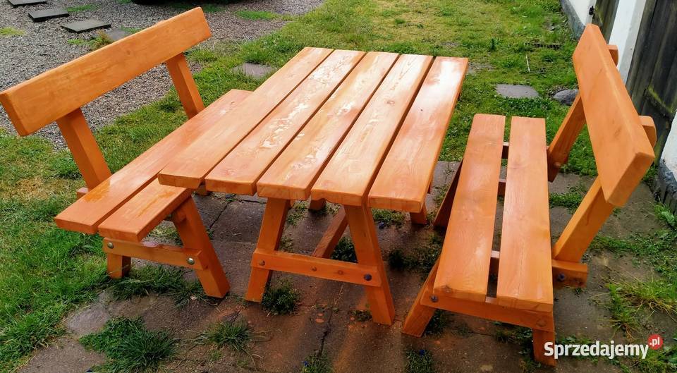 Meble ogrodowe sosna Szamotuły
