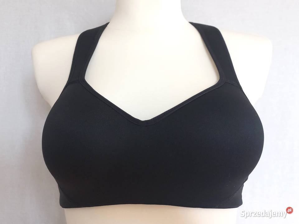 Biustonosz czarny Stanik SPORTOWY r SM 75B dobra 75cm Białystok sprzedam