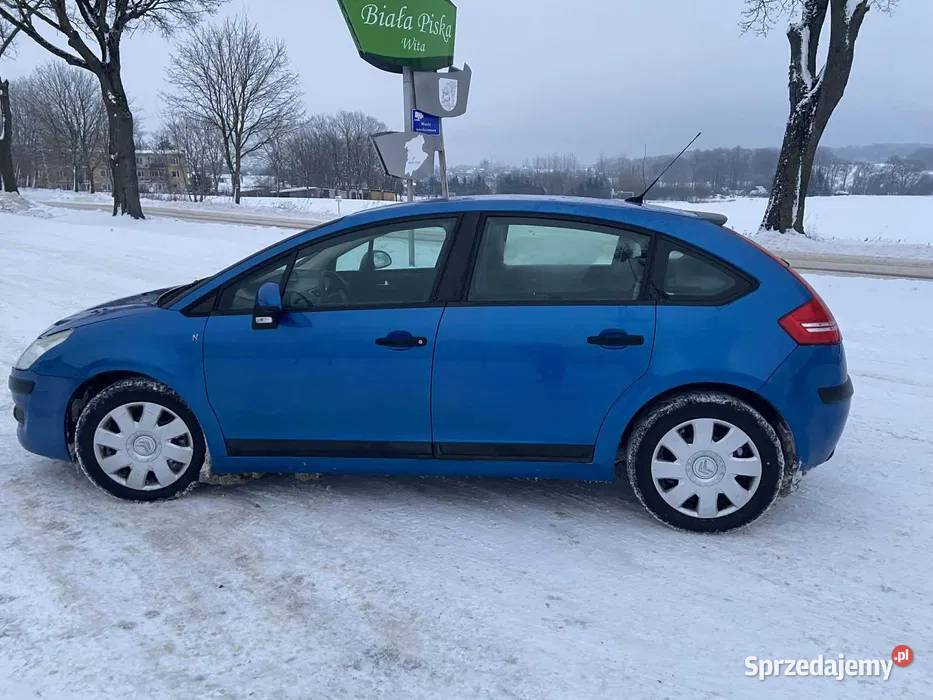 Citron C4 16 2009 komplet opon bez korozji uszkodzony warmińsko-mazurskie Biała Piska sprzedam