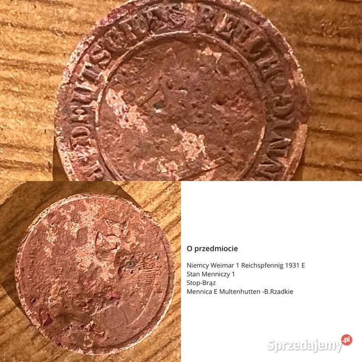 Monety NiemieckiePolskie śląskie Gliwice