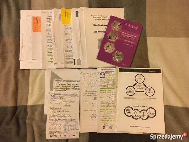 Oddam materiały lekarski Poznan medycyna Książki naukowe i popularnonaukowe