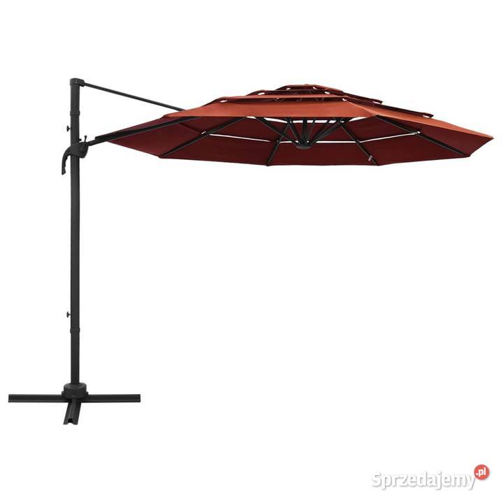 4poziomowy parasol na aluminiowym słupku Warszawa sprzedam
