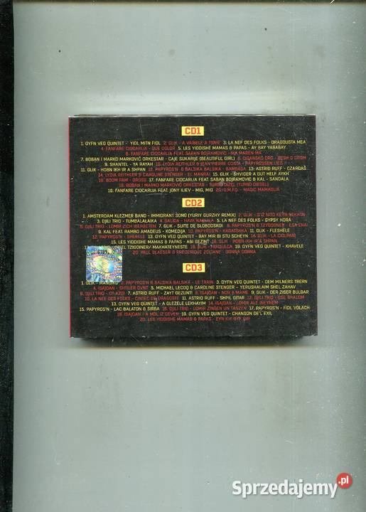 Najlepsze Hity Jewish Balkan 3 CD Płyta CD Szczecin
