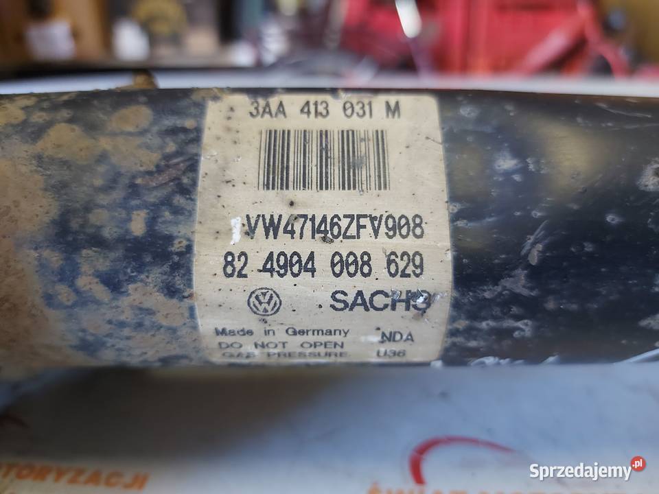 VW PASSAT 20 TDI 13r amortyzator mcpherson prawy osobowe świętokrzyskie Kielce