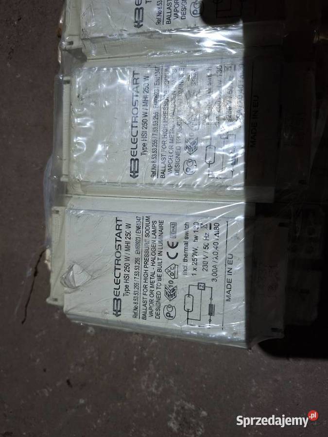 250W statecznik HSI MHI lampy sodowej Kamocin