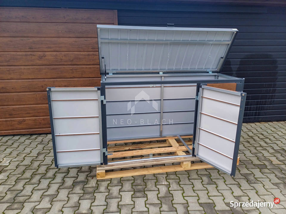 Zabudowa koszy na śmieci wiata obudowa Gorzów Wielkopolski