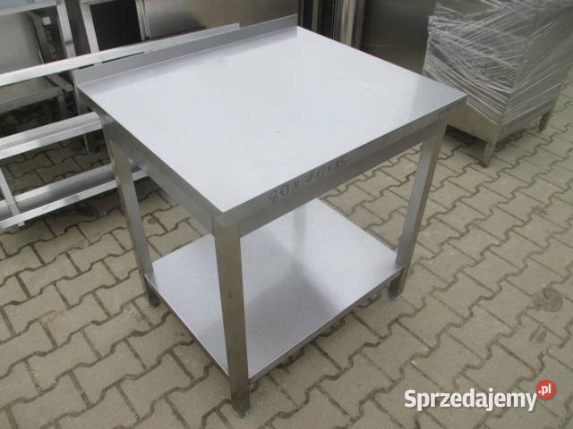 STÓŁ GASTRONOMICZNY Z PÓŁKĄ PRZYŚCIENNY 807085 Ostrów Wielkopolski