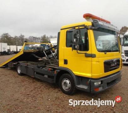 Autolweta laweta Plyta Man Tgm Euro 6 żółty Warszawa
