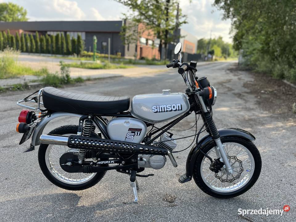 Simson S51 Enduro 1988r 85cc 5 biegów 13 nieuszkodzony łódzkie Łódź