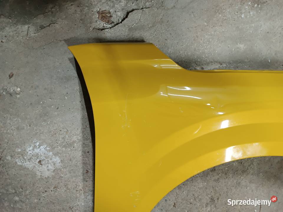 Błotnik prawy przód Peugeot 208 II żółty KLT osobowe Turek