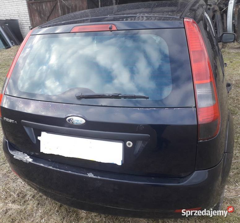 ford fiesta mk6 13b na czesci Fiesta