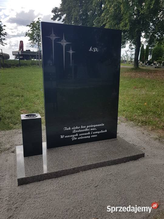 Nagrobek Szwecja 1959 bohus grey szwed Świdnica